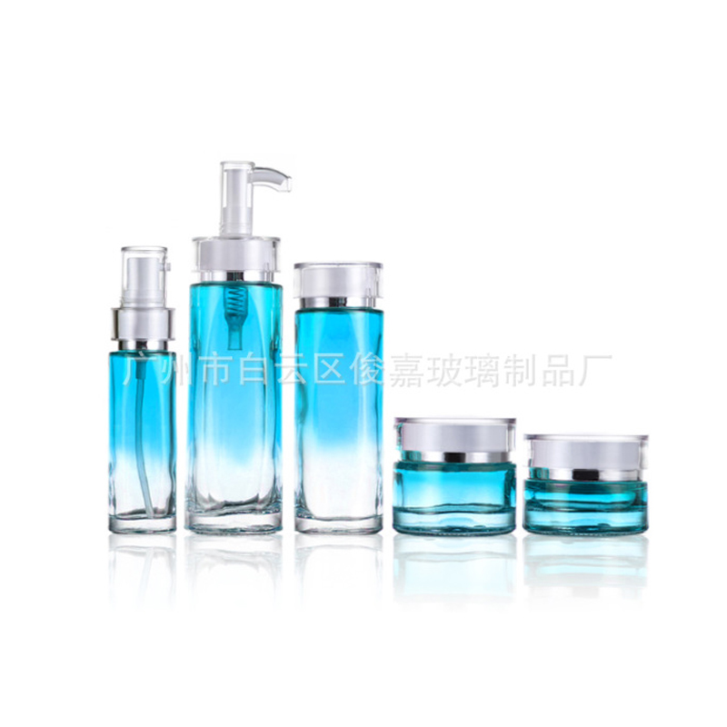 泵頭分裝瓶包裝容器奧爾濱系列化妝品包材玻璃瓶批發(fā)