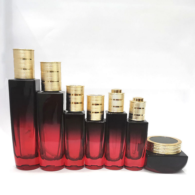 化妝品粉底瓶 35-45ml滴管瓶 化妝品套裝乳液瓶 護(hù)膚品包裝玻璃瓶